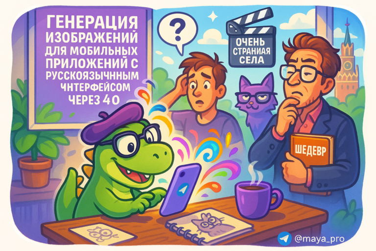 Генерация изображений для мобильных приложений: как автоматизировать процесс с помощью Make.com и нейросетей