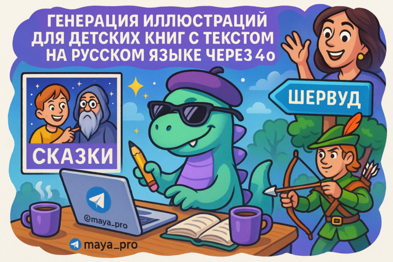 Генерация уникальных иллюстраций для детских книг с помощью Make.com: как автоматизация меняет мир литературы