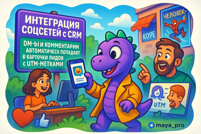 Интеграция соцсетей и CRM: Убиваем конкурентов с помощью автоматизации и UTM-меток!