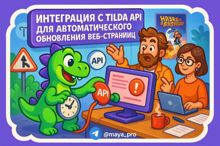 Интеграция Tilda и Make.com: Автоматизация обновления веб-страниц для безошибочной работы вашего бизнеса