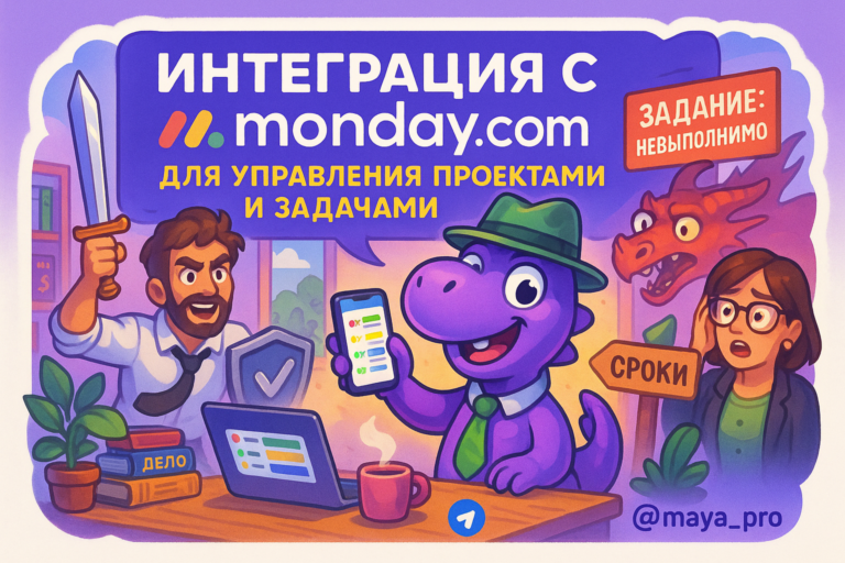 Интеграция Make.com и Monday.com: Как автоматизация проектов ведет к взрыву продуктивности и избавляет от рутины