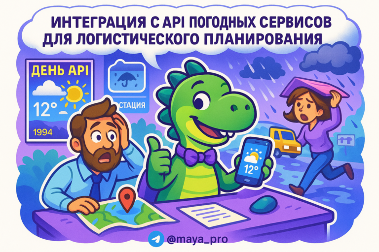 Интеграция API погоды в логистику: как избежать задержек и сэкономить до 15% затрат по шагам на Make.com