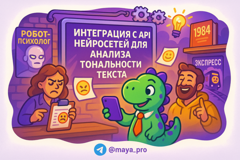 Интеграция API нейросетей в автоматизацию: как анализ тональности текста изменит ваш бизнес навсегда