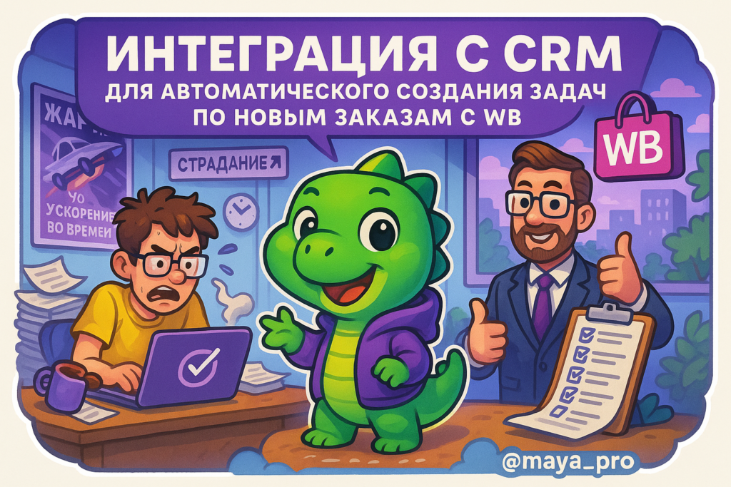 Интеграция CRM и автоматизация задач: как упростить жизнь с помощью Make.com на примере Wildberries