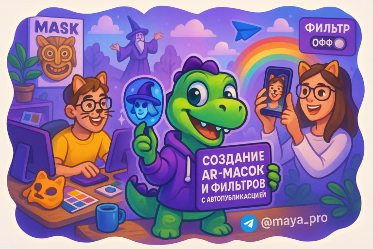Как создать вирусную AR-маску и сделать так, чтобы о ней заговорили все: пошаговое руководство с автопубликацией и секретами успеха