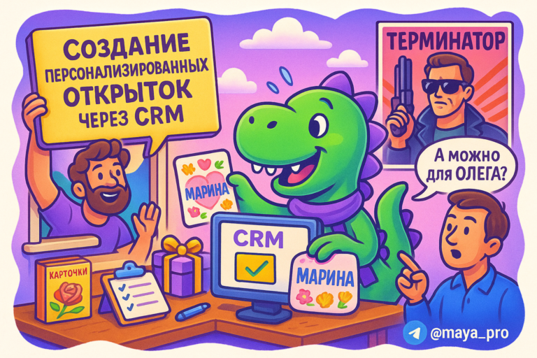 Создайте персонализированные открытки с именами клиентов на кириллице через автоматизацию с Make.com и увеличьте лояльность!