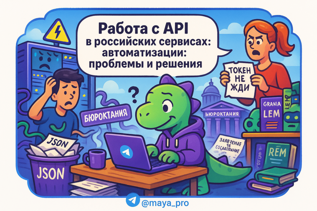 Работа с API российских сервисов автоматизации: как Make.com решает головные боли бизнеса