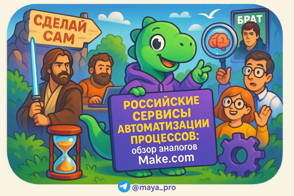 Российские альтернативы Make.com: автоматизация без границ для бизнеса
