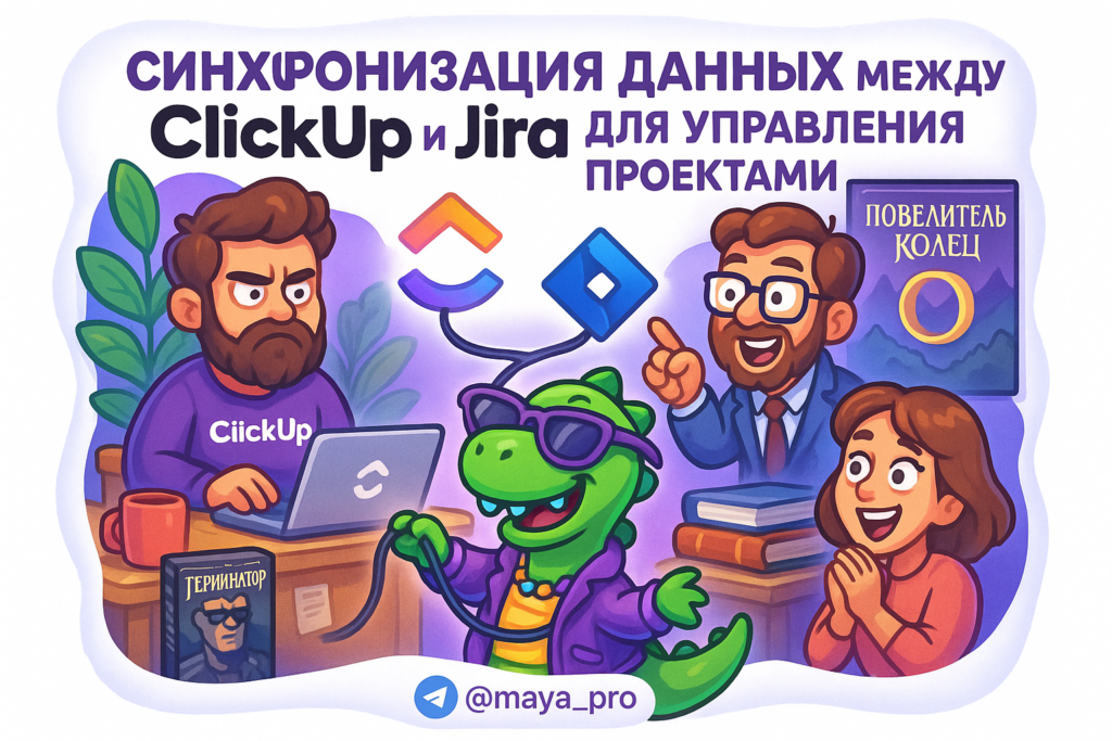 Синхронизация данных между ClickUp и Jira: как автоматизировать процесс и увеличить продуктивность команды с помощью Make.com