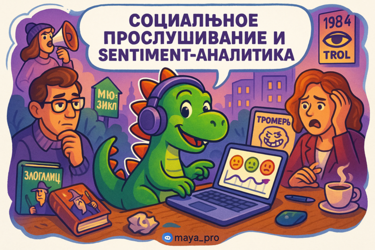 Социальное прослушивание и sentiment-аналитика: как автоматизация с Make.com спасает ваш бизнес от репутационных катастроф