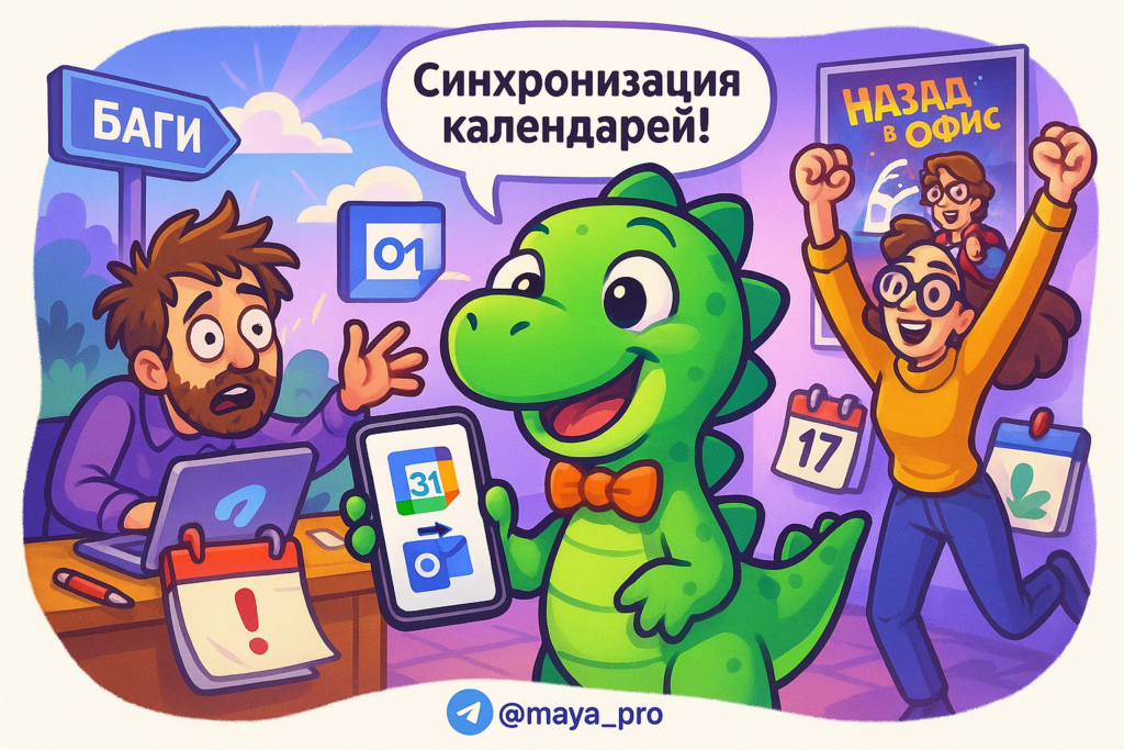 Синхронизация Google Calendar и Outlook: секреты автоматизации с Make.com для оптимизации вашего времени