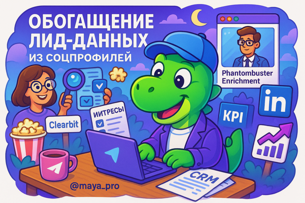 Обогащение лид-данных: как превратить «мёртвые» контакты в золотые возможности через автоматизацию