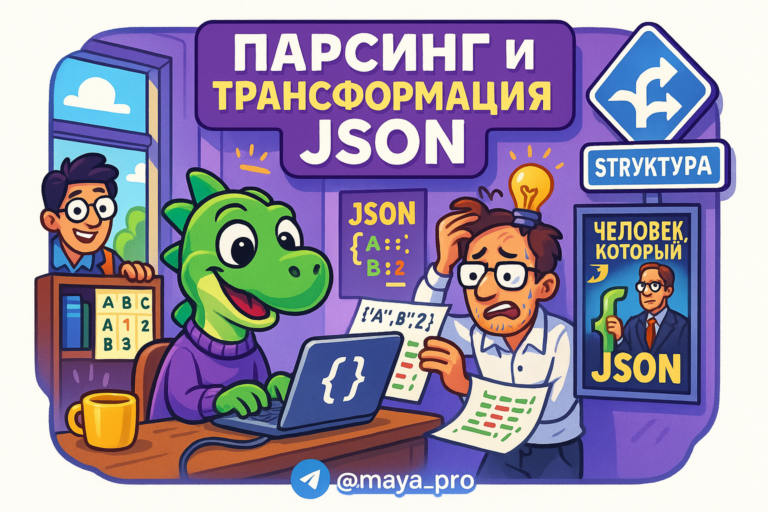 Парсинг JSON как искусство: как раскодировать данные и не сойти с ума на автомате