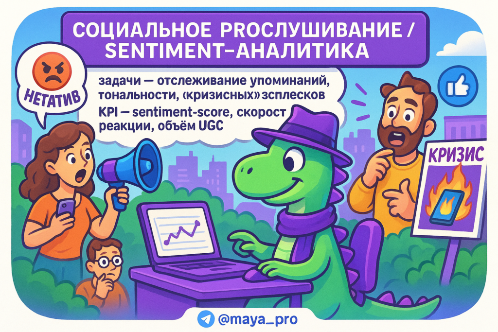 Социальное прослушивание и sentiment-анализ: как сделать бренд не просто слышимым, а любимым