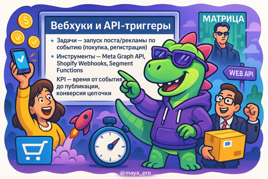 Вебхуки и API-триггеры: как автоматизация разгоняет ваш бизнес на автопилоте без бюджета