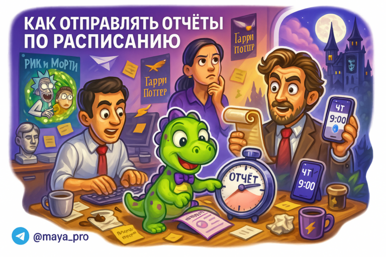 Автоматическая рассылка отчётов: как превратить утро в праздник, а не в панический квест