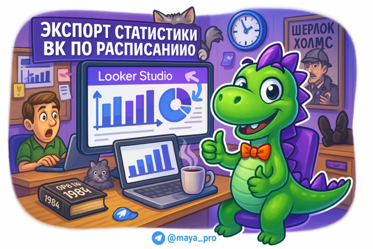 Как автоматизировать экспорт статистики ВКонтакте в Looker Studio и не сойти с ума на этом пути