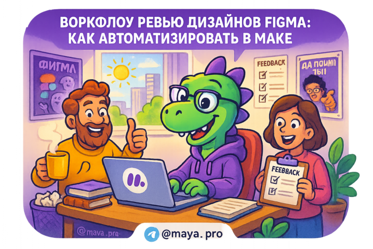 Автоматизация ревью Figma: как Make убивает рутинные задачи и дарит свободу дизайнерам