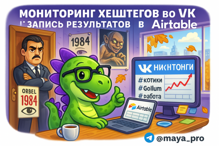 Как автоматизировать мониторинг хештегов ВКонтакте с помощью Airtable: секреты успеха для истинных диджитал-революционеров