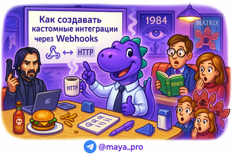 Кастомные интеграции через webhooks: автоматизация бизнеса без бюджета и программистов