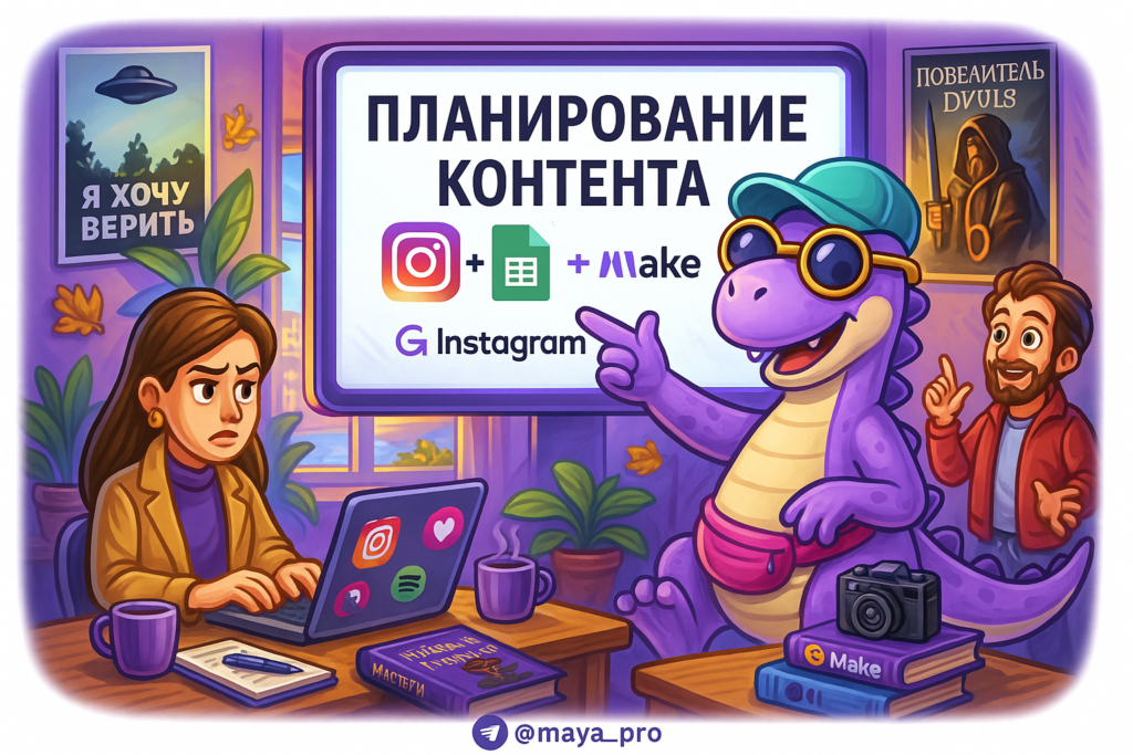 Планируешь постить в Instagram? 7 шокирующих секретов автоматизации контента через Google Sheets и Make, о которых никто не говорит!