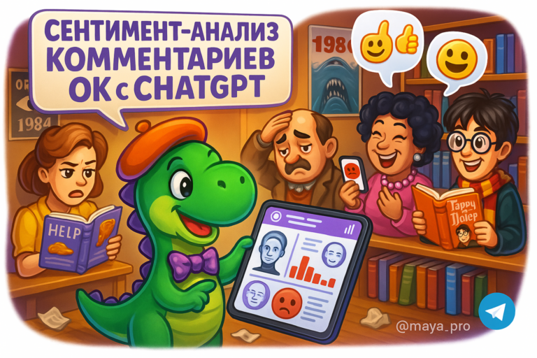 Сентимент-анализ комментариев с ChatGPT: как расшифровать душу русскоязычного интернета и автоматизировать рутинные задачи