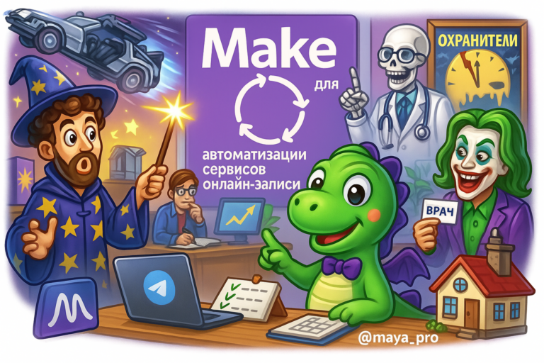 Автоматизация онлайн-записи с Make.com: как убить рутину и сделать клиентов вашими фанатами