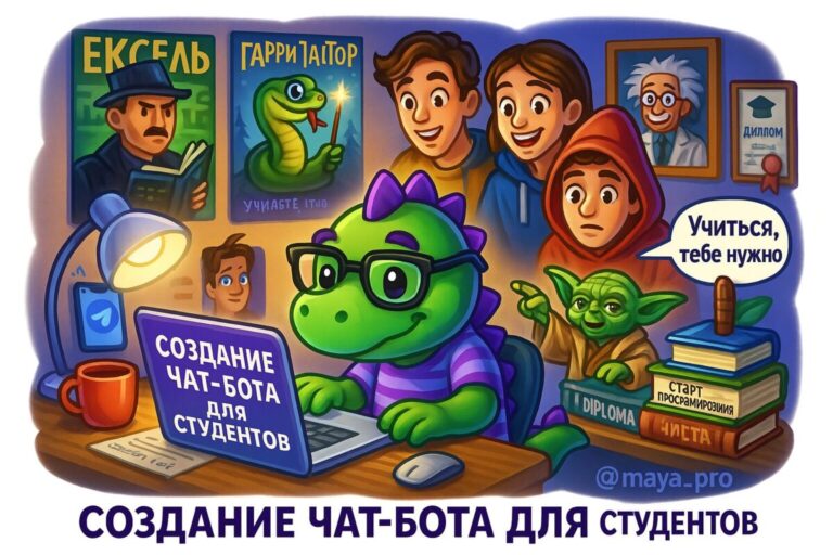 Автоматизация учебного процесса: как создать чат-бота для студентов за час без программиста