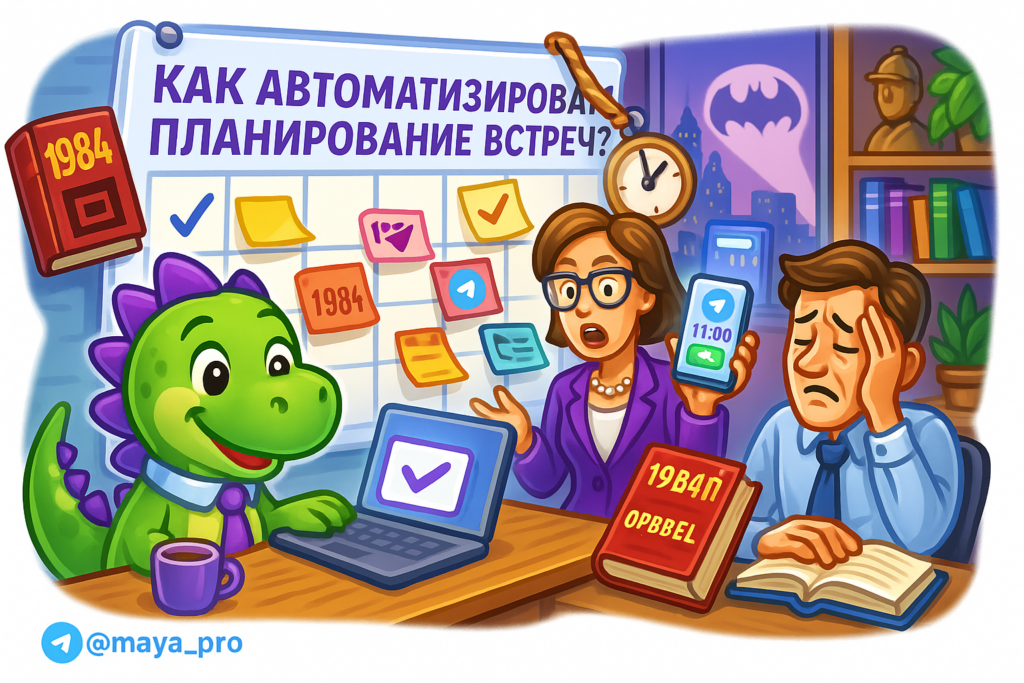 Автоматизация встреч без ошибок: как Make.com спасет вашу продуктивность и нервы