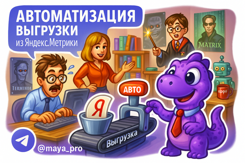 Автоматизация выгрузки данных из Яндекс.Метрики: как Make.com убирает рутину и повышает эффективность бизнеса