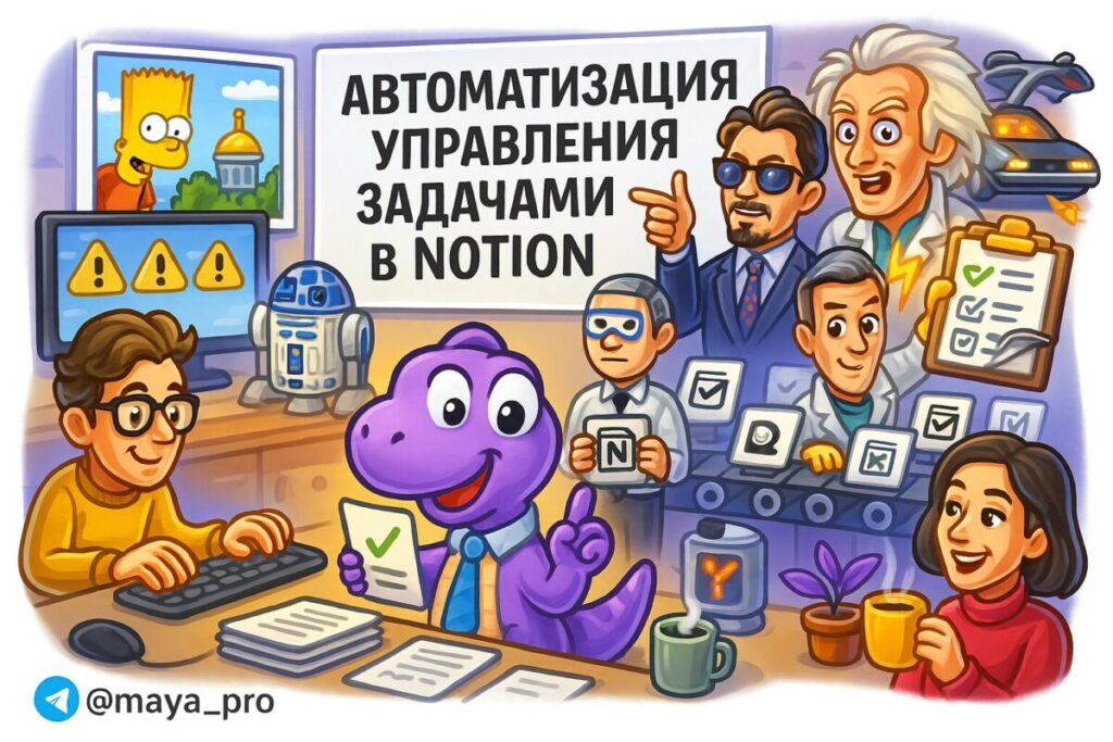 Автоматизация задач в Notion: секреты успеха с Make.com, о которых вам никто не расскажет