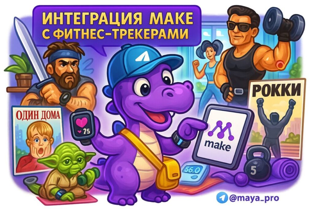 Автоматизация фитнес-данных: как Make.com превращает рутину в результативность без кодирования