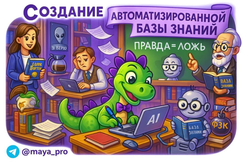 Как собрать автоматизированную базу знаний на Make.com и не рваться от хаоса в бизнесе?