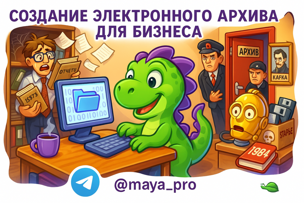 Как создать электронный архив для бизнеса за 15 минут и не сойти с ума от хаоса файлов