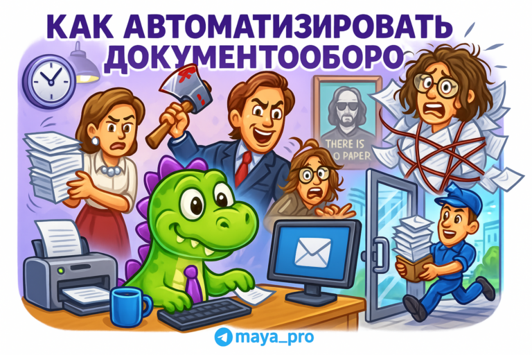 Не трать время на ручной документооборот — автоматизируй свою жизнь с Make.com и забывай о рутине!