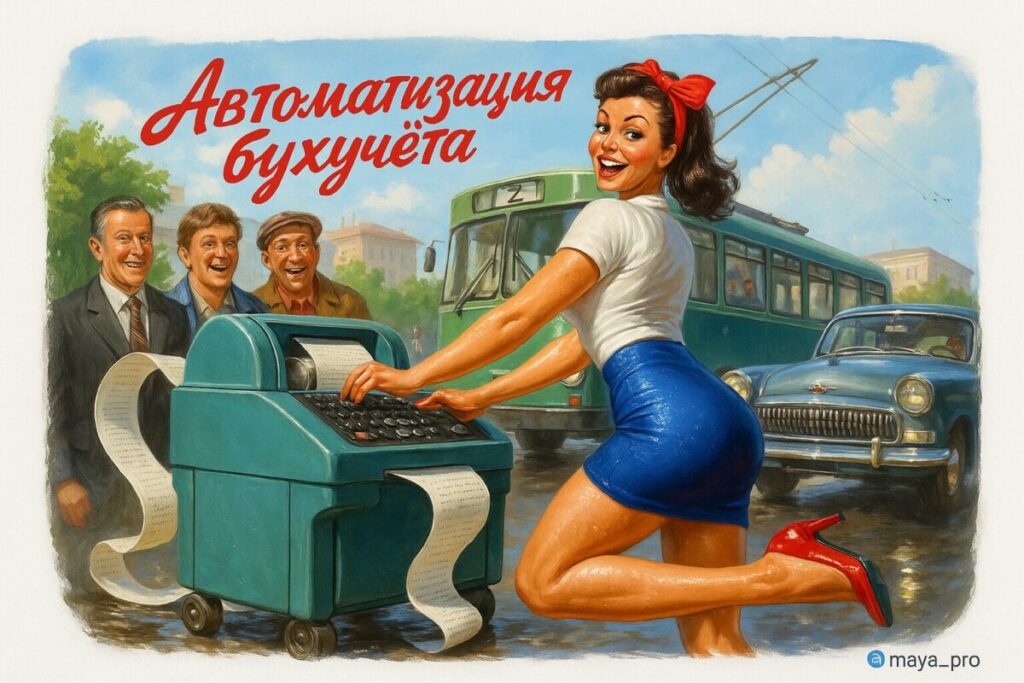 Автоматизация бухучета в 1С для актов и счетов