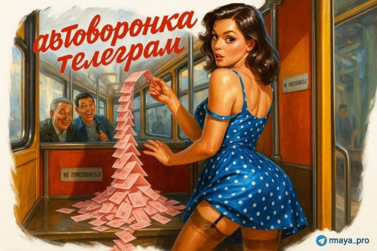 Автоворонка в Telegram с ботами для системы продаж