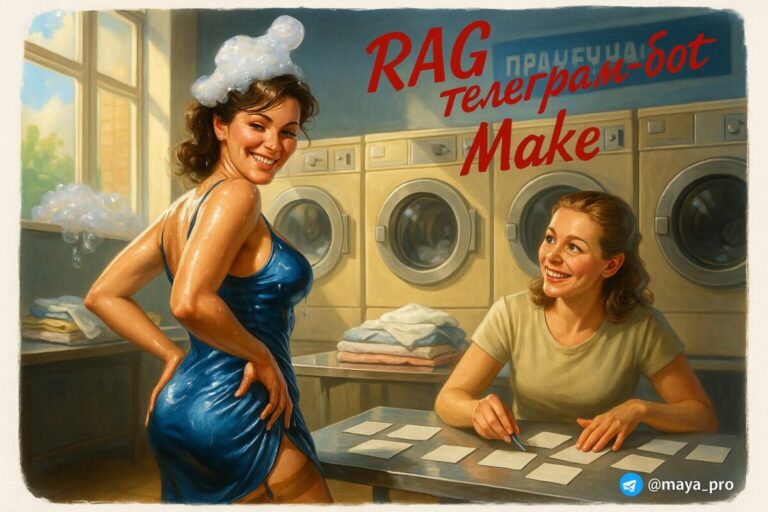 Использование RAG в Telegram-ботах: как сделать с помощью Make