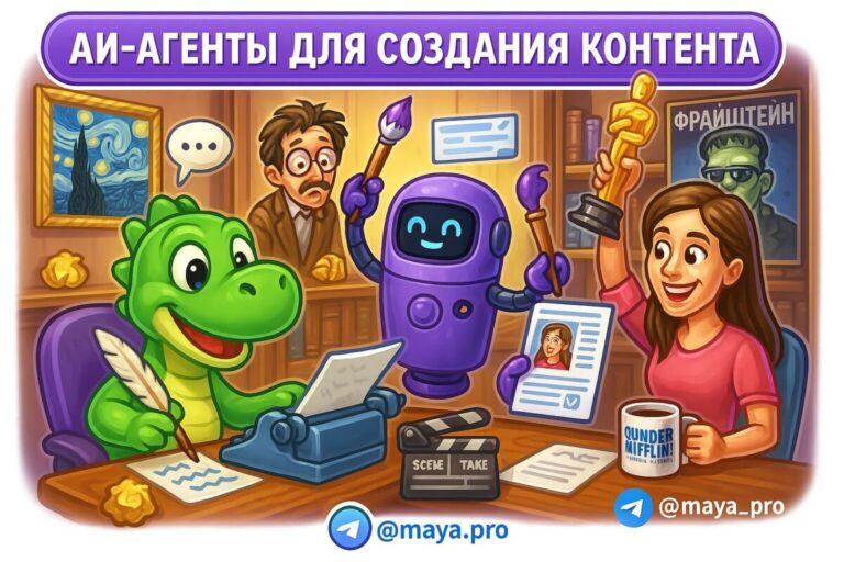 Как использовать AI-агентов для взрывного создания контента в 2024 году