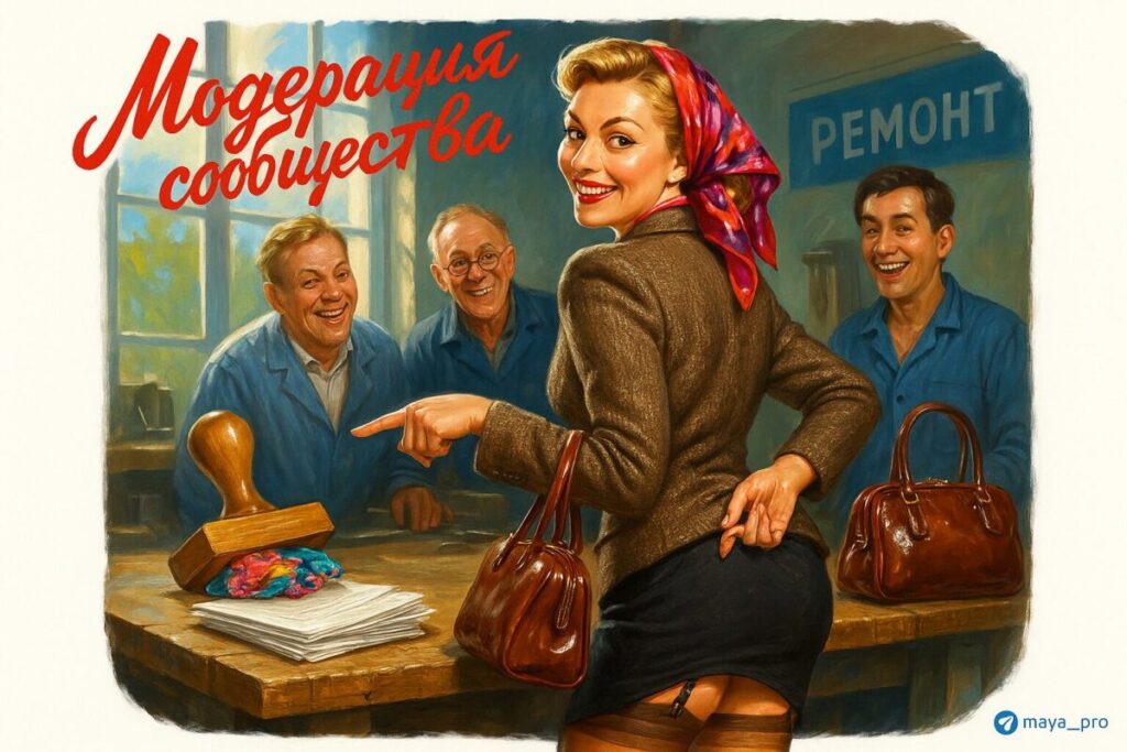 Модерация сообществ ВК