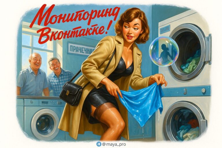 Мониторинг ВКонтакте, автоматические реакции на отзывы и упоминания