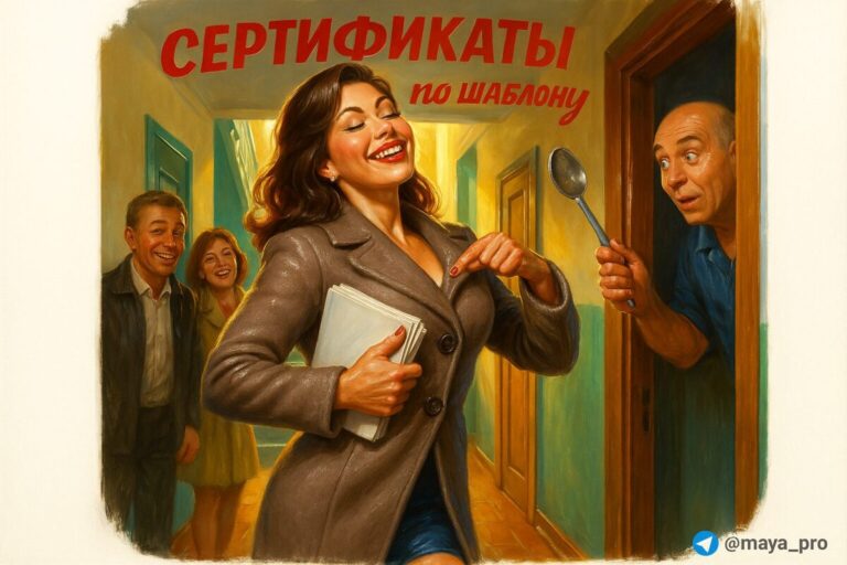 Шаблон сертификата по ресницам для выдачи в Telegram