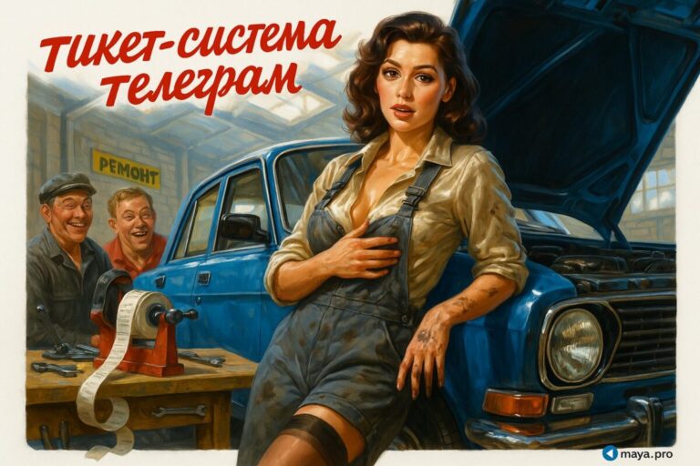 Тикет-система поддержки в Telegram ботах для достижения SLA