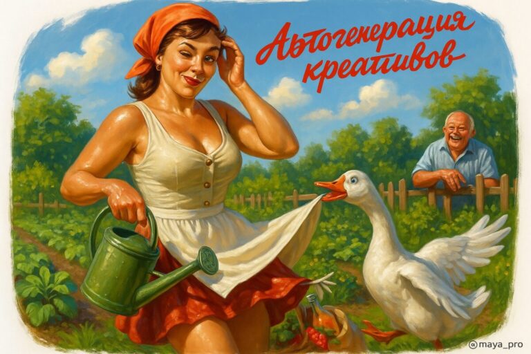 Автогенерация креативов с искусственным интеллектом в VK