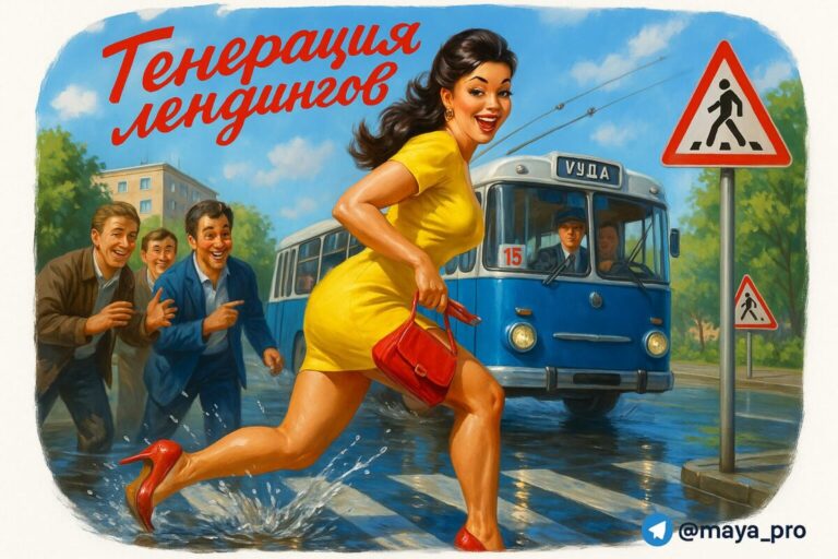 Создание сайта с помощью нейросети для ключевых запросов