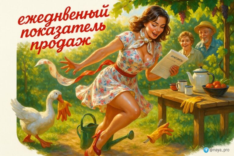 Отчёт по KPI продаж в Telegram и Email