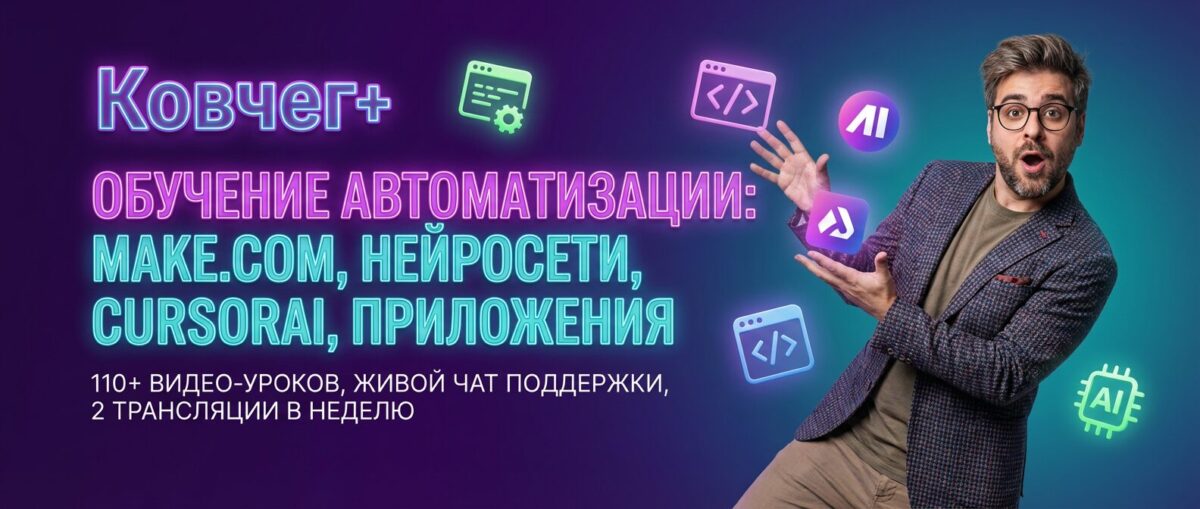 Обучение по make.com от Артура Хорошева