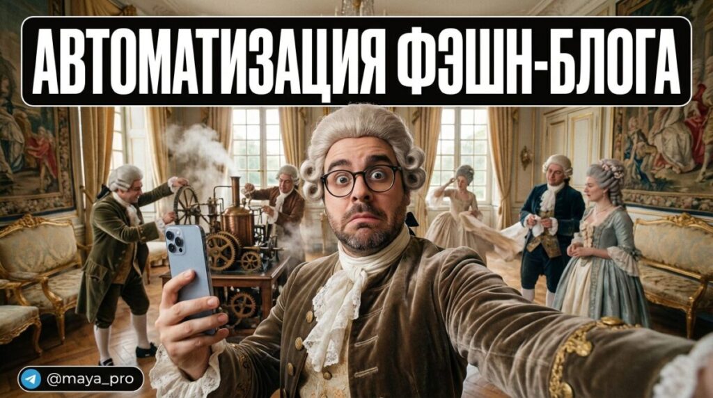 Автоматизация блога и фэшн-блог с концептами одежды