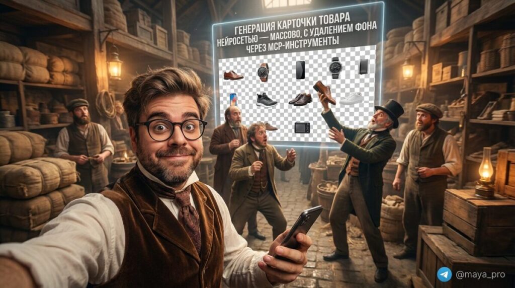 Генерация карточки товара нейросетью