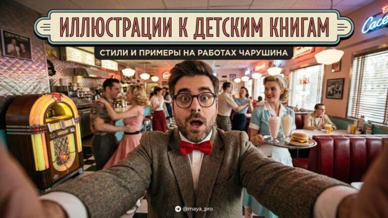 Иллюстрации к детским книгам от Чарушина
